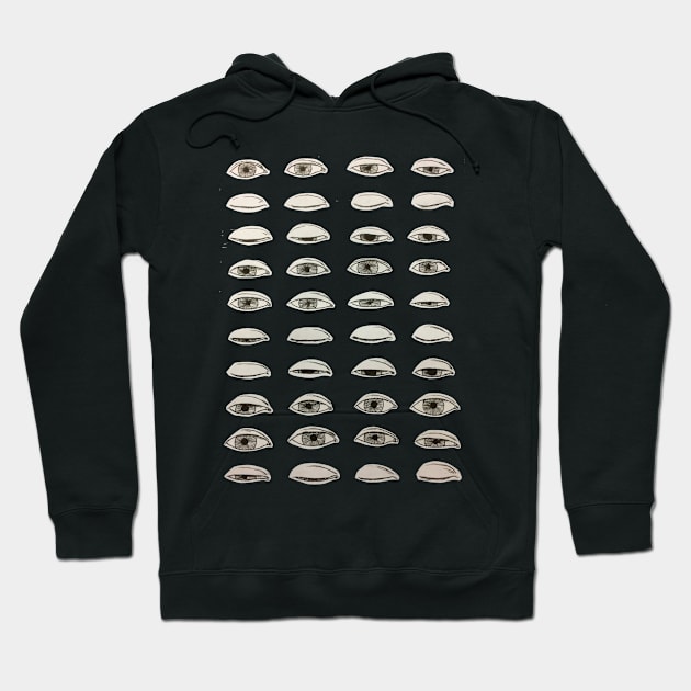 Eyes Hoodie by Kcael